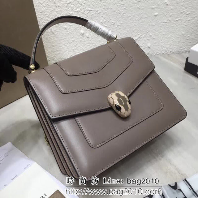 BVLGARI寶格麗 專櫃新款 原單品質 蛇頭扣環 手提單肩斜挎包 可拆卸肩帶 38329 FYD1157